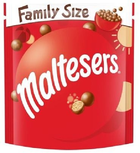 Maltesers Milk Chocolate With A Honeycombed Centre in a Pouch Bag 460754 273g