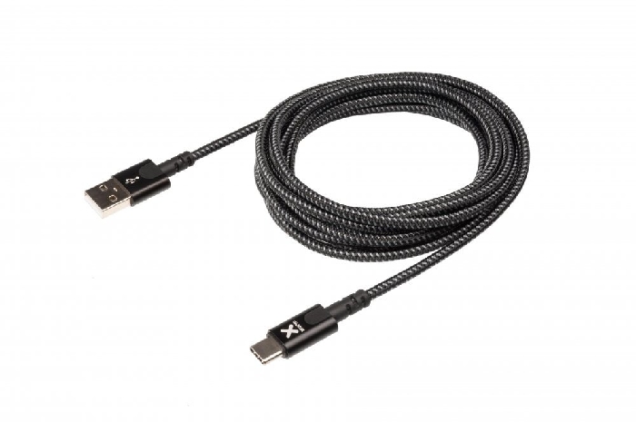 Xtorm Cable Usb To Usb C 3M Braided Bk CX2061