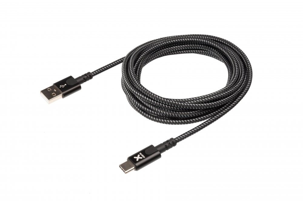 Xtorm Cable Usb To Usb C 3M Braided Bk CX2061 Xtorm Cable Usb To Usb C 3M Braided Bk CX2061
