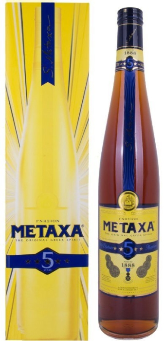 Brandy Metaxa 5* 38% 3L
