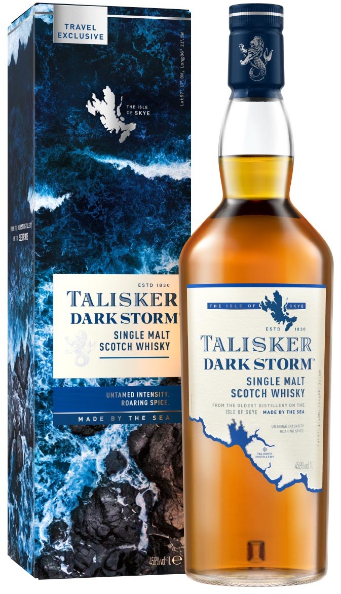 Talisker Dark Storm Single Malt Scotch Whisky 45.8% 1L Talisker Dark Storm Single Malt Scotch Whisky 45.8% 1L