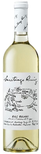 Santiago Ruiz Albariño white wine 13% 0.75L