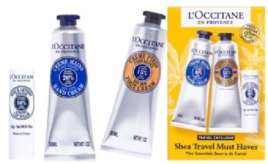 L'Occitane en Provence Shea Butter Travel Must-Haves Set