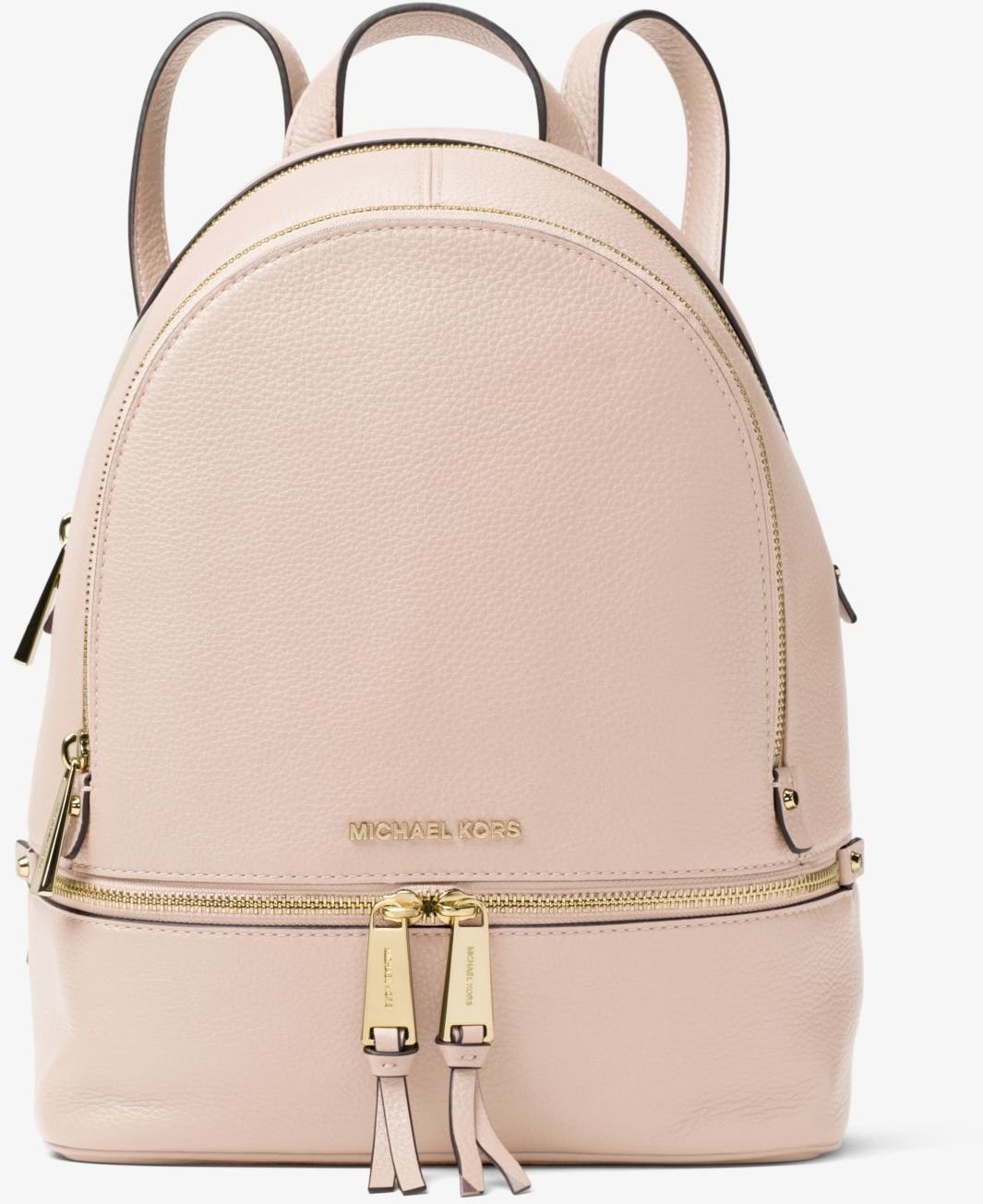 michael kors rhea medium zip backpack