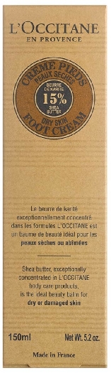 L'Occitane en Provence Karite-Shea Butter Foot Cream 01PI150K18 150ML