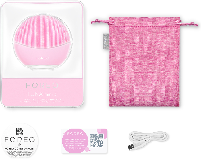 Foreo Luna Mini 3 Facial Cleansing Brush Pearl Pink