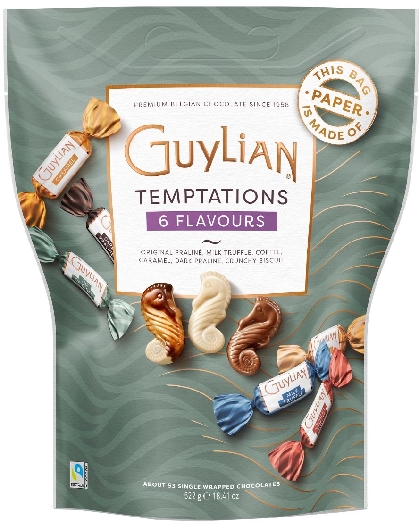 Guylian Temptations Mix Pouch Pack Standard 522g