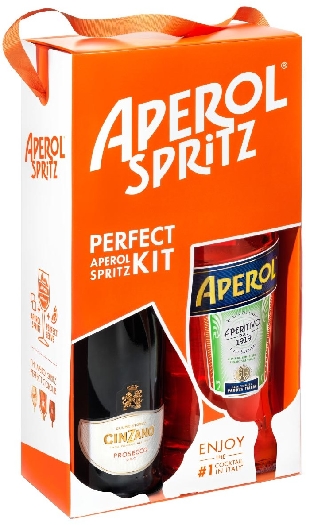 Spritz Liqueur 11% (Contains 1L Aperol 11% And 0.75L Cinzano Prosecco 11%)