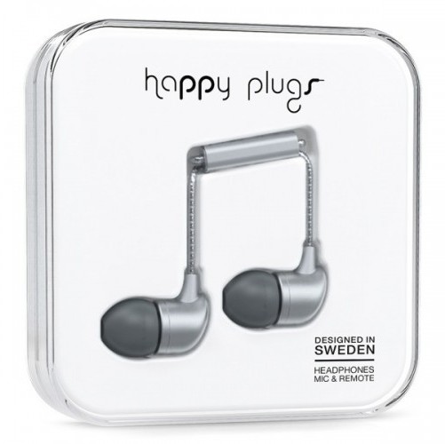 Happy Plugs 7834 In-Ear Space Grey Happy Plugs 7834 In-Ear Space Grey
