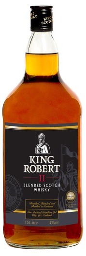 King Robert II Blended Scotch Whisky 43% 1.5L King Robert II Blended Scotch Whisky 43% 1.5L