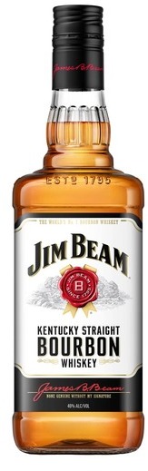 Jim Beam White Kentucky Straight Bourbon Whiskey 40% 1L Jim Beam White Kentucky Straight Bourbon Whiskey 40% 1L