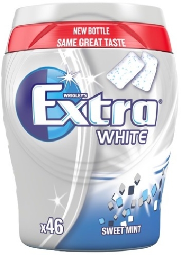 Wrigley's Extra White Sweet Mint bottle 423337 64g