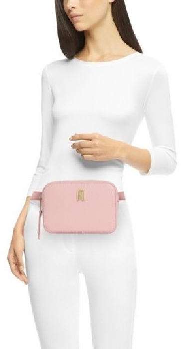Furla Sleek M Belt Bag, Pink 1060366