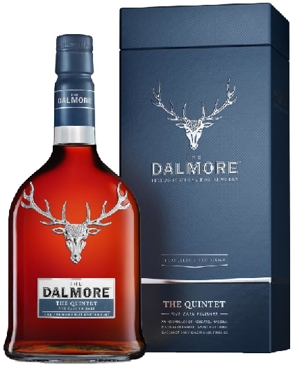 Dalmore Quintet Whisky 44.5% Giftpack 0.7L