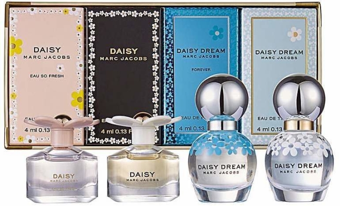 marc jacobs daisy travel set