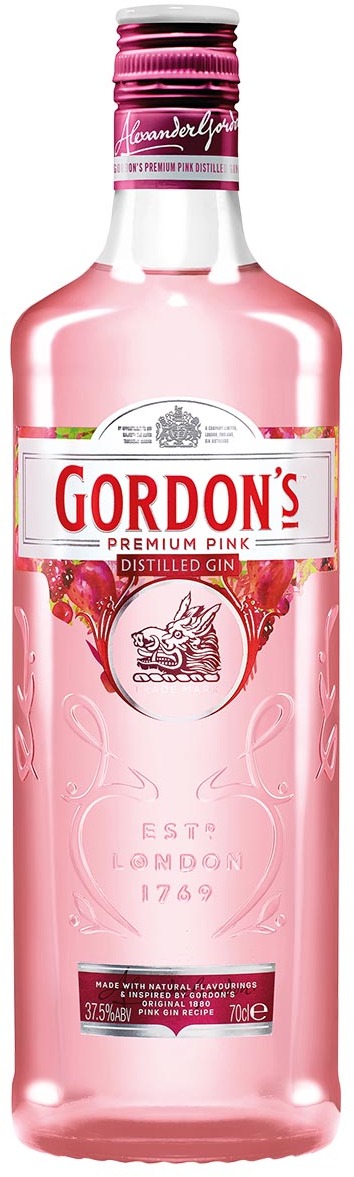 Gordon's Premium Pink Gin 37.5% 1L Gordon's Premium Pink Gin 37.5% 1L