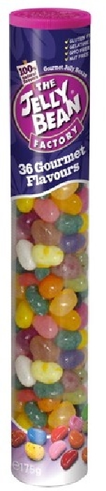 The Jelly Bean Factory 36 Gourmet Flavours Tube 1129026 175g