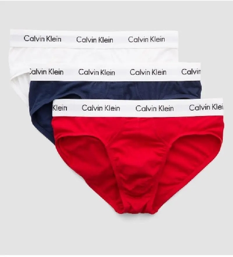 Calvin Klein Men's Briefs 0000U2661GI03, I03, L 3pairs