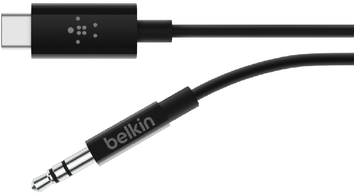 Belkin Audio Aux To Usb C Bk F7U079BT06-BLK