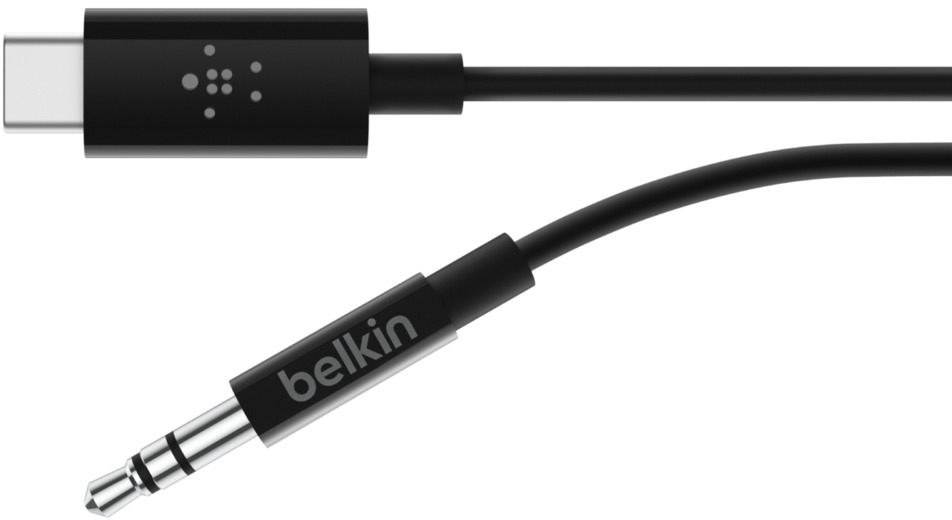 Belkin Audio Aux To Usb C Bk F7U079BT06-BLK Belkin Audio Aux To Usb C Bk F7U079BT06-BLK