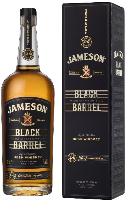 Jameson Black Barrel 40% Giftpack 1L