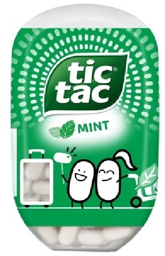 Tic Tac Bottle Mint 98g
