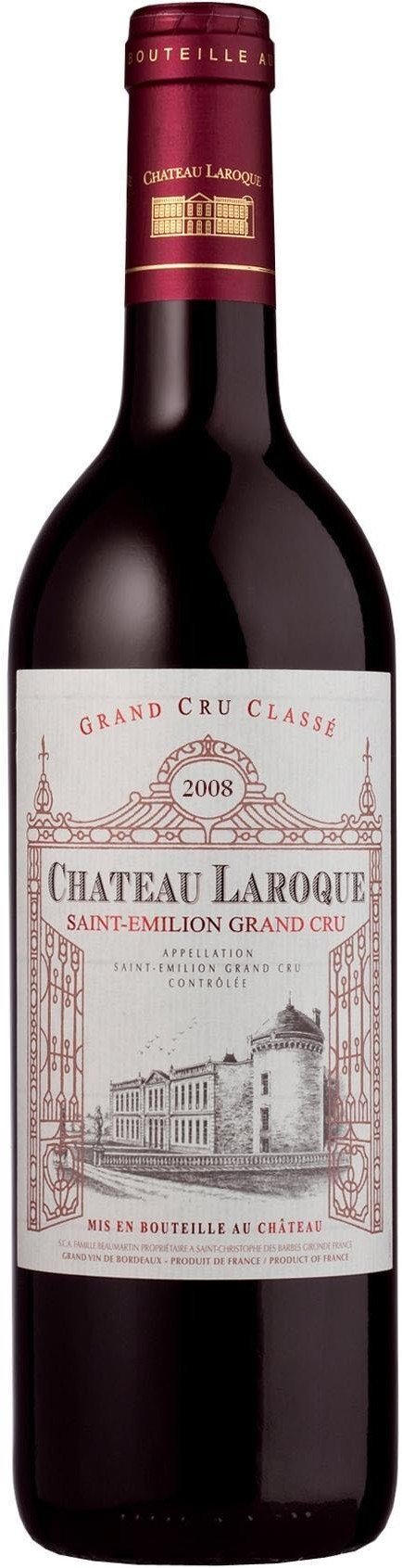 Chateau Laroque Saint-Emilion AOC Grand Cru Classe 0.75L Chateau Laroque Saint-Emilion AOC Grand Cru Classe 0.75L