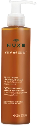 Nuxe Rêve De Miel Cleansing and Make-Up Removal Gel 200ml