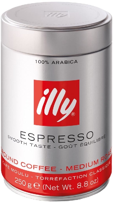 Illycaffè Caffè Macinato Espresso Red