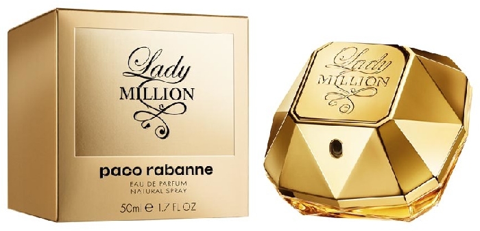 Paco Rabanne Lady Million Eau de Parfum 50ml in duty-free at bordershop ...