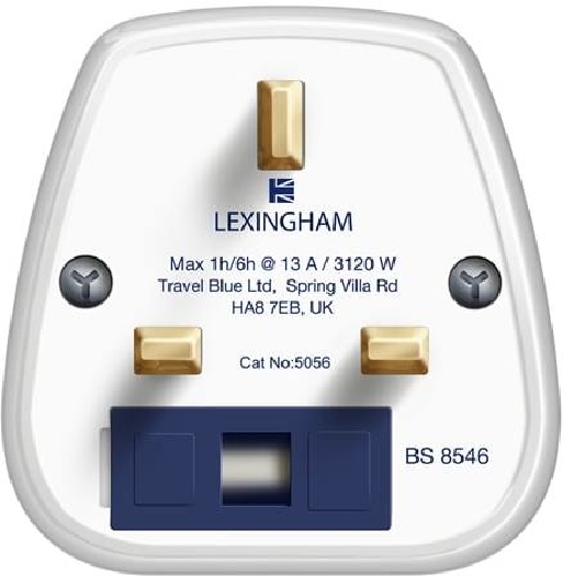 Lexingham 5056 EU to UK Adaptor