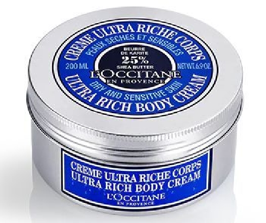 L'Occitane en Provence Shea Butter Ultra Rich Body Cream 01CP200K22 200ml