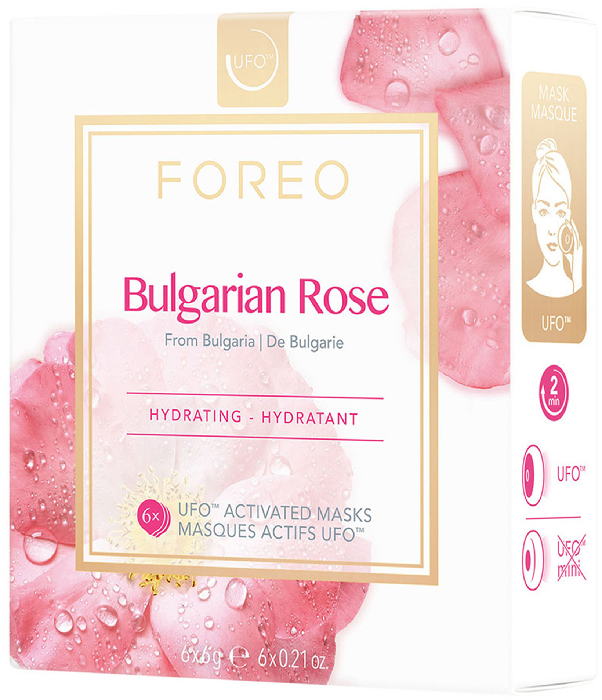 Foreo UFO Mask Bulgarian Rose for dry type of skin