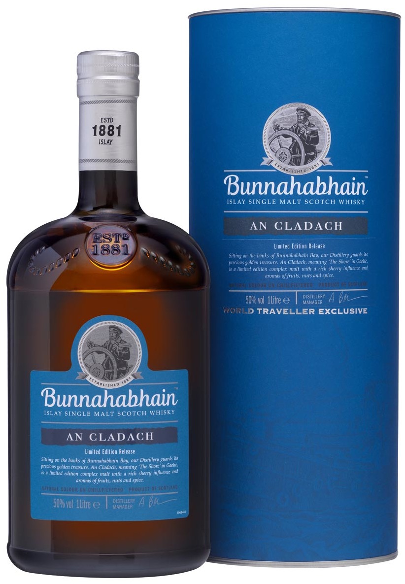 Bunnahabhain An Cladach Islay Single Malt Scotch Whisky 50% 1L gift pack Bunnahabhain An Cladach Islay Single Malt Scotch Whisky 50% 1L gift pack