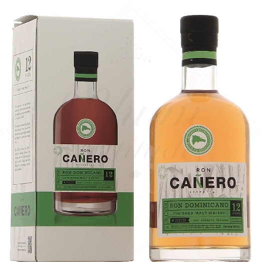 Cañero 12 Years Finished Single Malt gift box rum 43% 0.7L