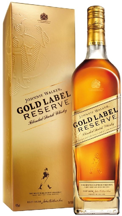 Johnnie Walker Gold Label Reserve Blended Scotch Whisky 40% 1L