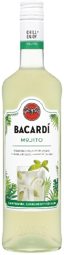 Bacardi Mojito Flavoured Rum 14.9% 1L