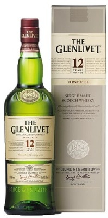 Glenlivet Double Oaked Highland Single Malt Scotch Whisky 12y 40% 1L