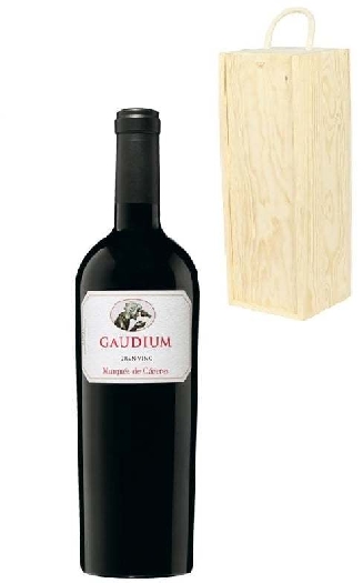 Marques de Caceres Gaudium Reserva gift box red wine 14.5% 0.75L