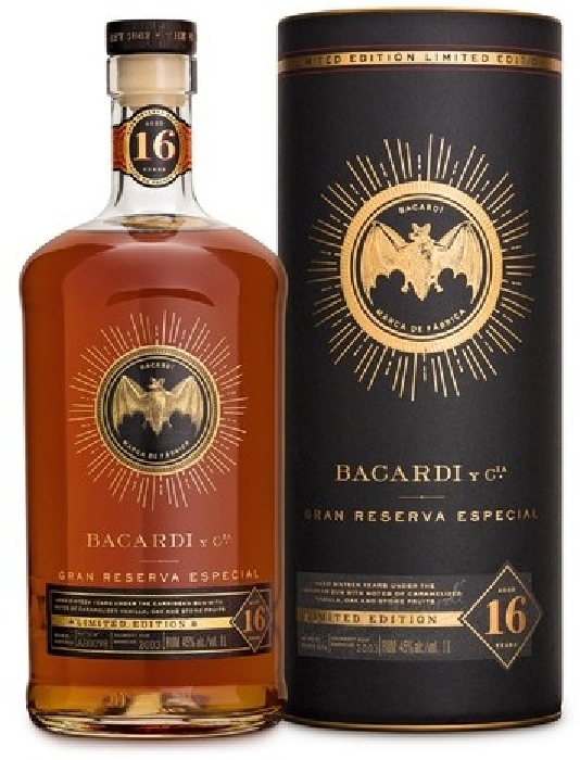 Bacardi Gran Reserva Especial 16y Rum 40% 1L