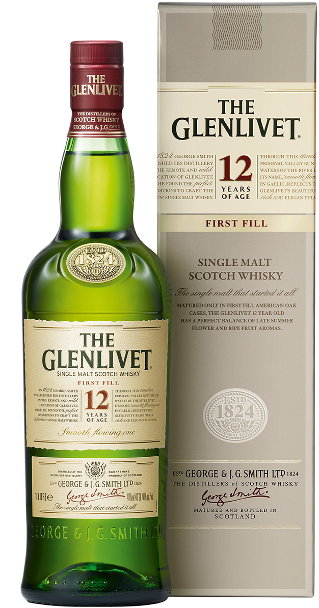 The Glenlivet 12 Years Old 1l In Duty Free At Airport Mumbai On Arrival