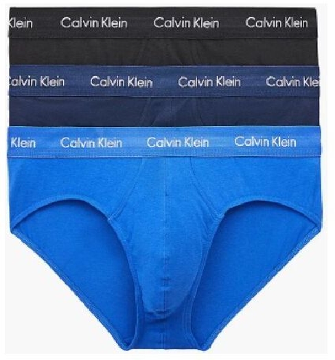 Calvin Klein Men's Briefs 0000U2661G4KU DAN, 4KU, L 3pairs