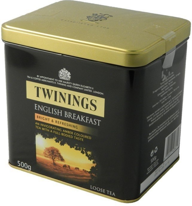 Twinings English Breakfast in tin 500g