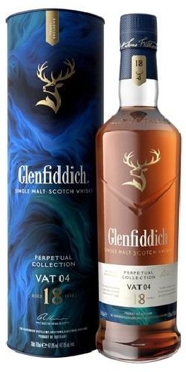 Glenfiddich Perpetual Collection Vat 4 18y Single Malt Scotch Whisky 47.8% 0.7L