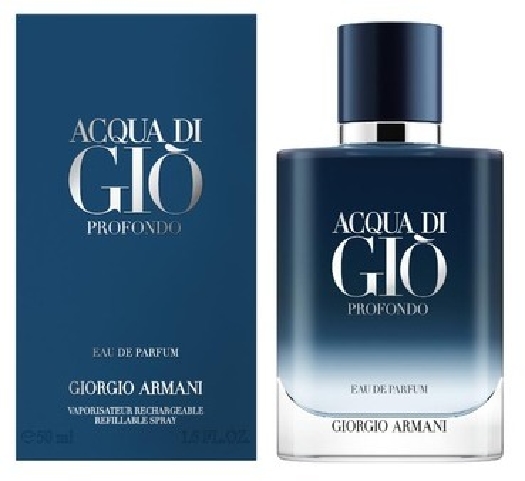 Armani Acqua di Giò Pour Homme Profondo Eau de Parfum Refillable LE310800 50ml