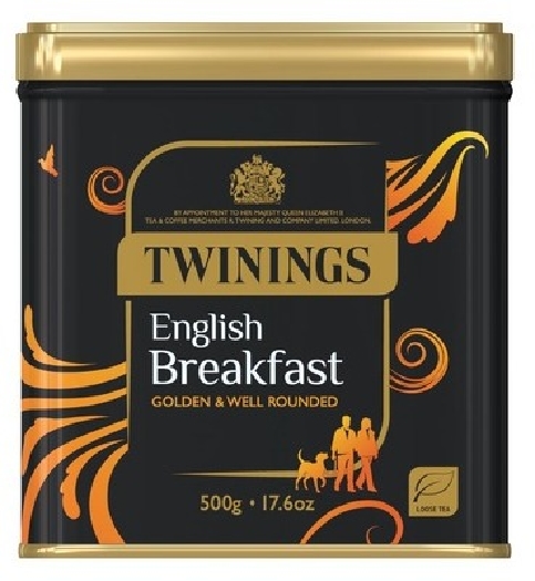 Twinings English Breakfast in tin 500g