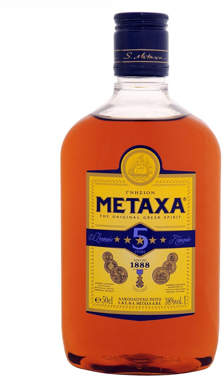 Metaxa 5* Brandy PET 0.5L Metaxa 5* Brandy PET 0.5L