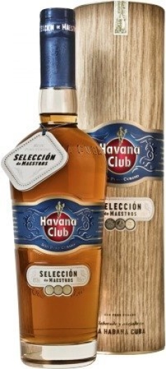 Havana Club Seleccion de Maestros Cuban Rum 45%  in duty-free at  airport Boryspil