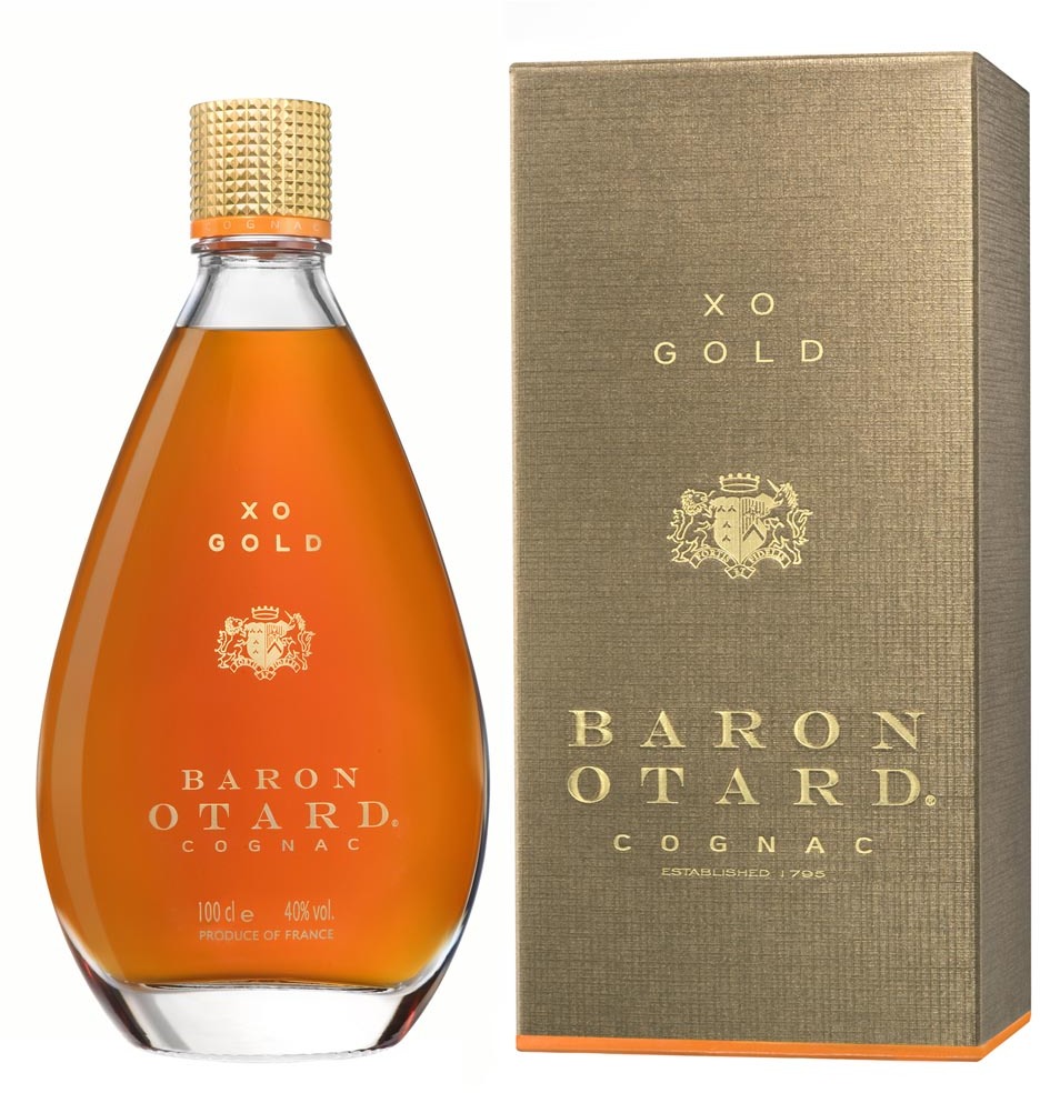 Baron Otard XO Gold Cognac 40% 1L in duty-free at airport Baku