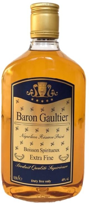 Baron Gaultier Pet Brandy 40% 0,5L